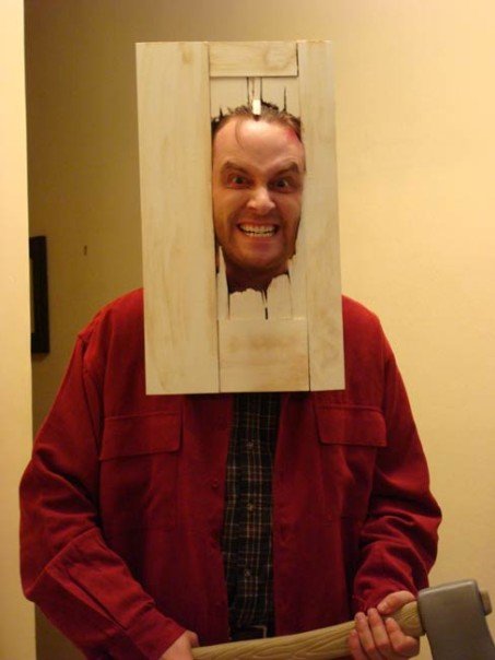 DIY Halloween Costume the shining