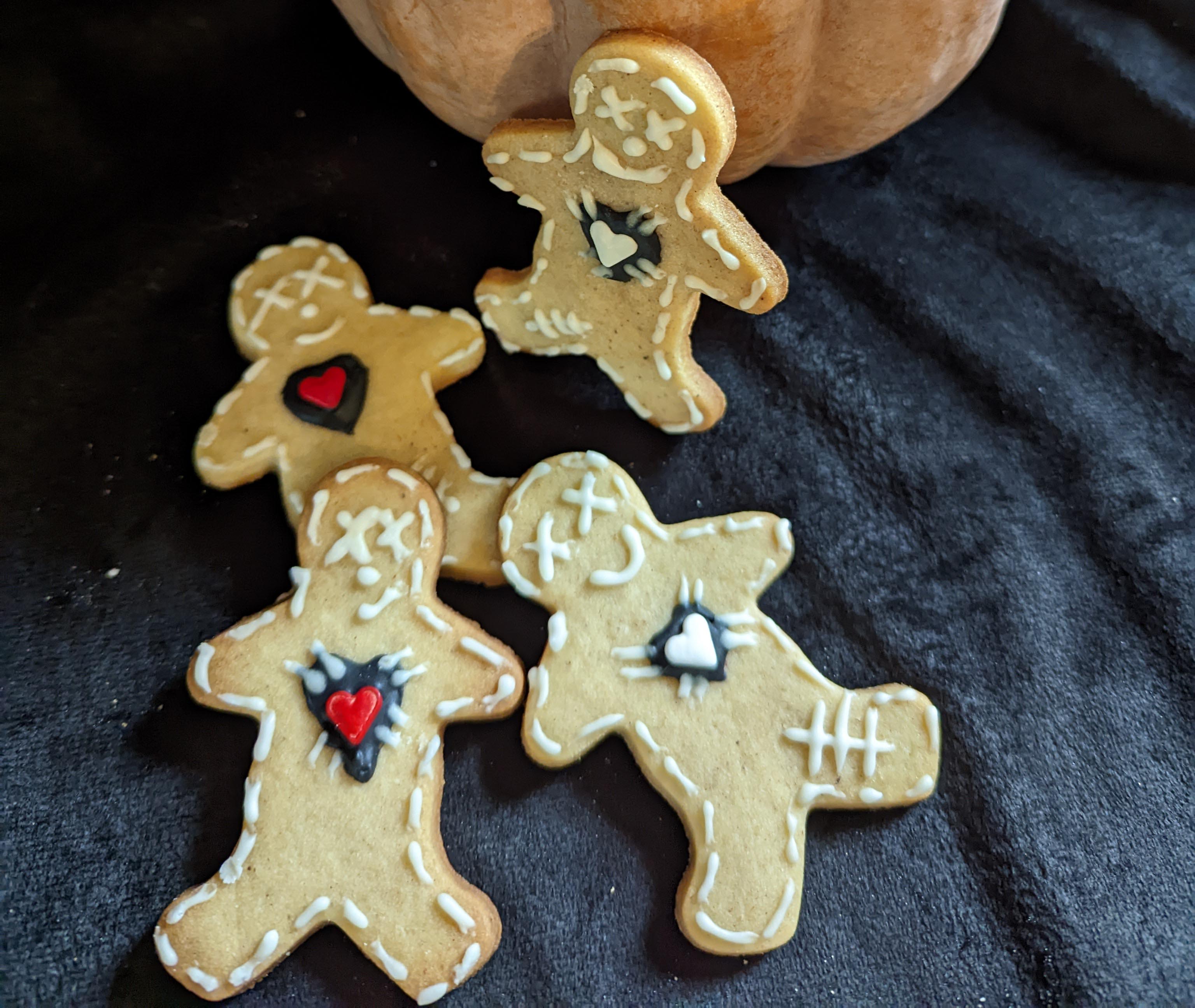 Pumpkin Spice Sugar Cookie Voodoo Dolls