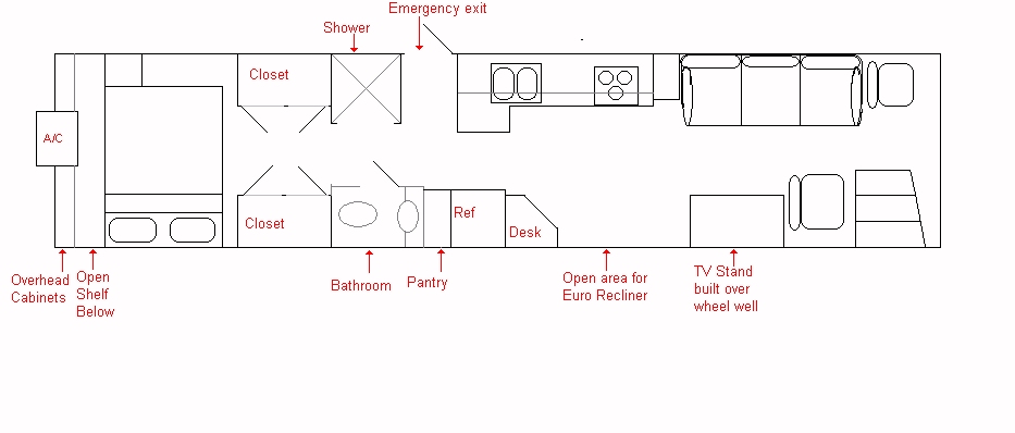 Mini Bus Conversion Floor Plans Infoupdate