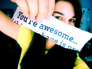 You're awesome