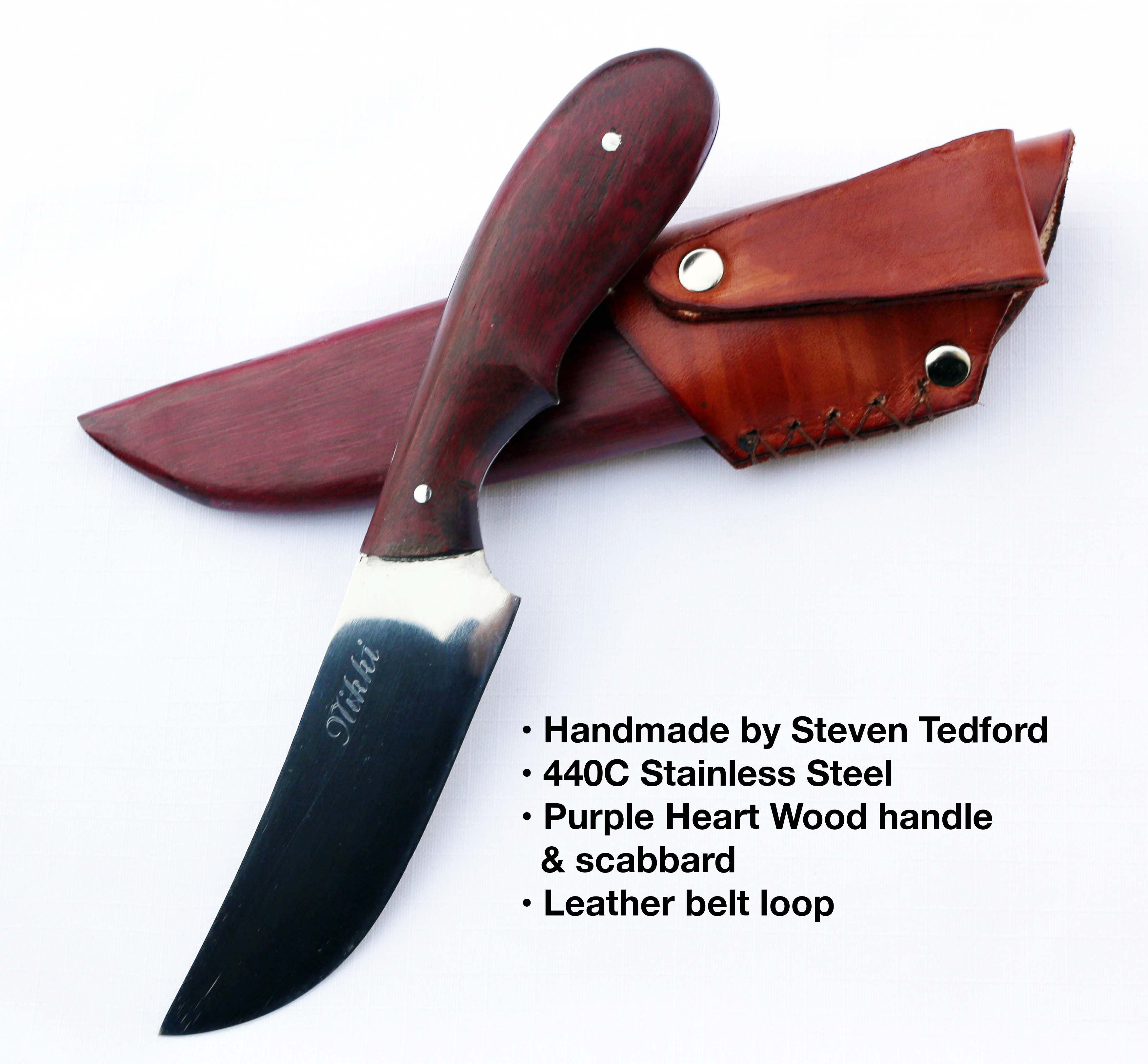 WIN a Handmade Foraging Knife from Steven Tedford Knives Greenmoxie™