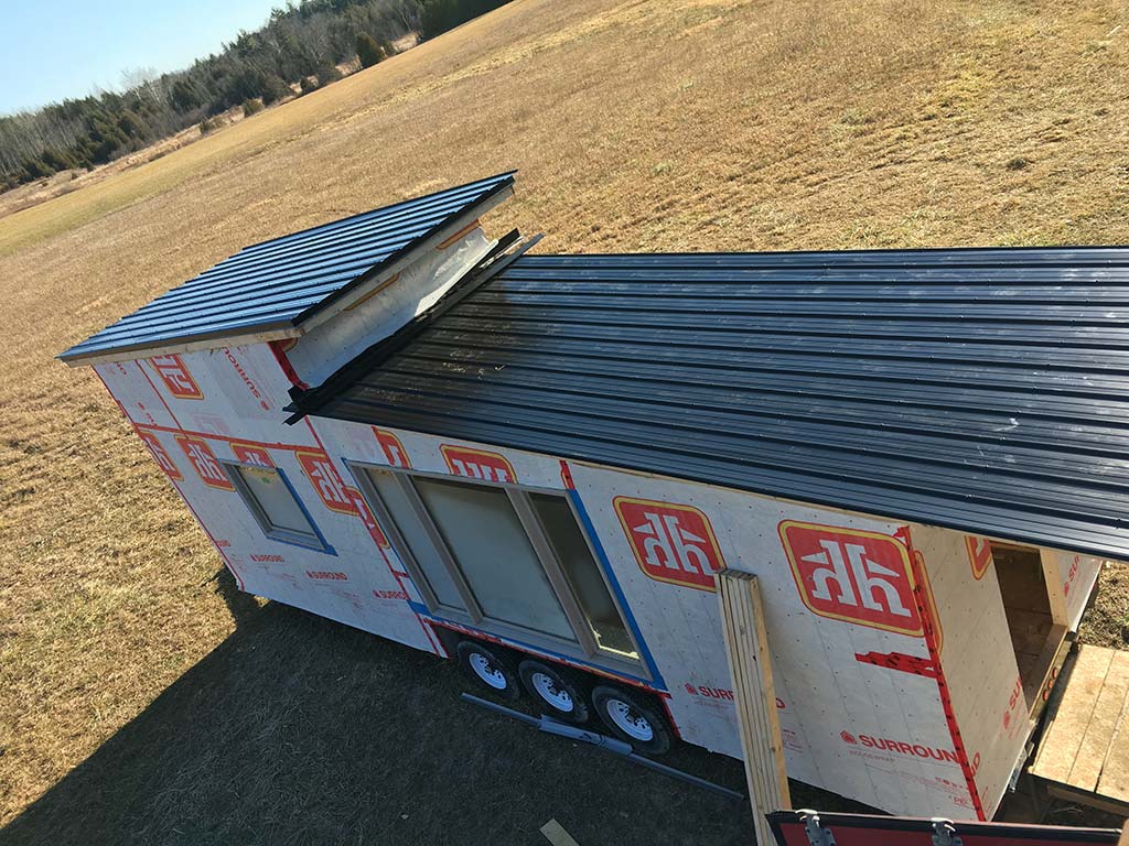 The Metal Roof completed