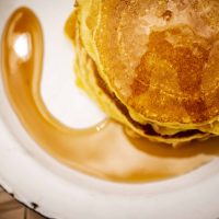 Cattail pollen pancake recipe