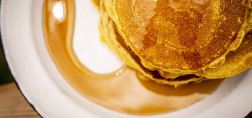 Cattail pollen pancake recipe