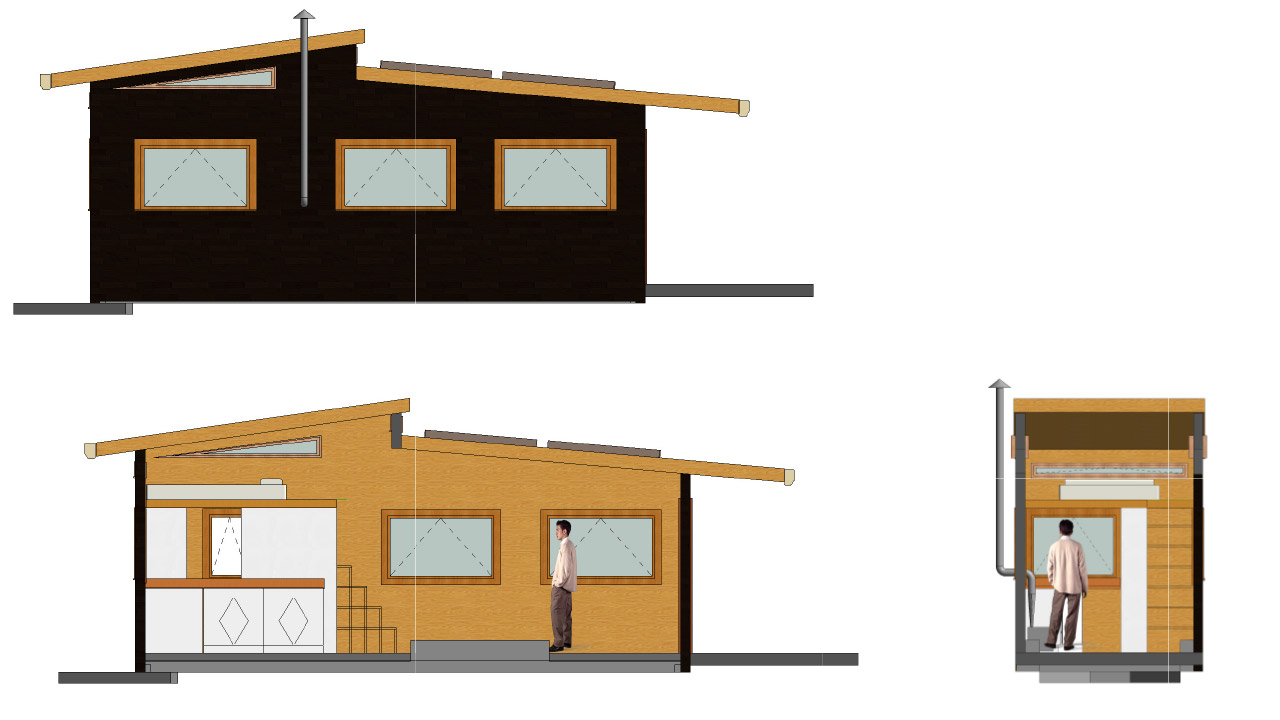 CAD drawings of the tiny home to date