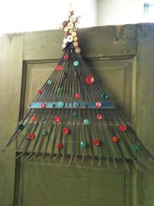 DIY recycled christmas tree